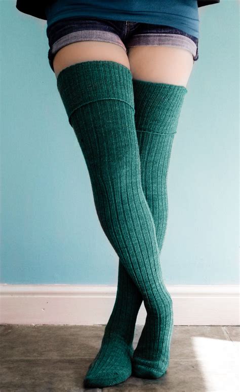 thigh high socks nudes|thigh